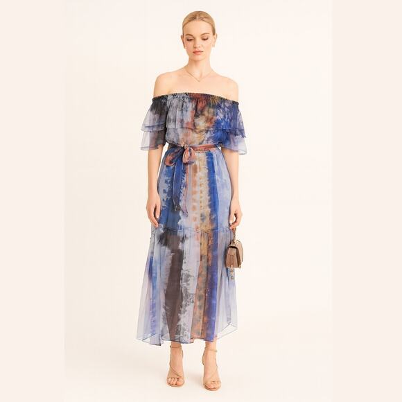 Raquel Allegra Dress 0 NEW - Picture 1 of 10